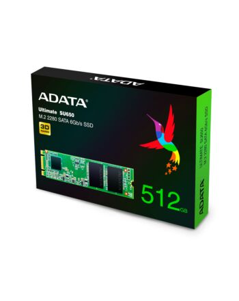 ADATA Ultimate SU650 512 GB M.2 Serial ATA III 3D NAND