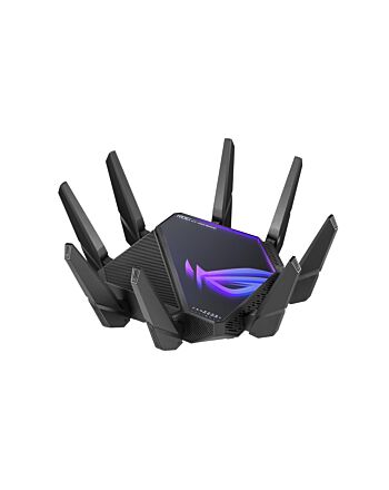 ASUS ROG Rapture GT-AXE16000 wireless router 10 Gigabit Ethernet Tri-band (2.4 GHz / 5 GHz / 6 GHz) Black