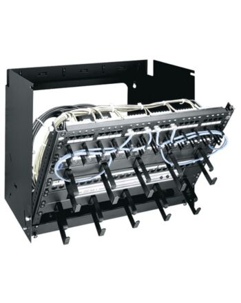 Middle Atlantic Products PPM-8-18 rack cabinet 8U Wall mounted rack Black