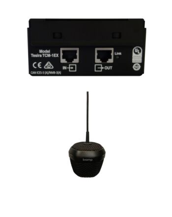 Biamp Parlé TCM-1EX Black Conference microphone