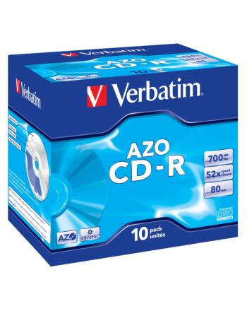 Verbatim CD-R AZO Crystal 700 MB 52x 10 pc(s)