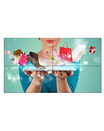 Philips Signage Solutions X-Line Videowa Digital signage flat panel 139.7 cm (55") LED 500 cd/m² Full HD Black