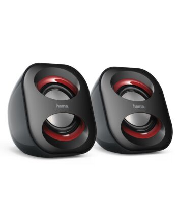 Hama Sonic Mobil 183 Black, Red Wired 3 W