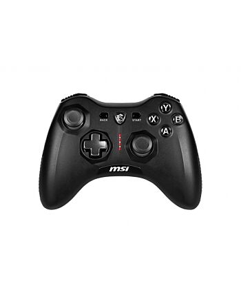 MSI FORCE GC20 V2 Gaming Controller 'PC and Android ready, Wired, adjustable D-Pad cover, Dual vibration motors, Ergonomic design, detachable cables'