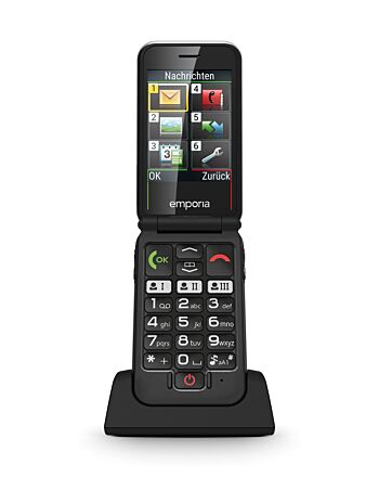 Emporia emporiaJOY 7.11 cm (2.8") Black Entry-level phone