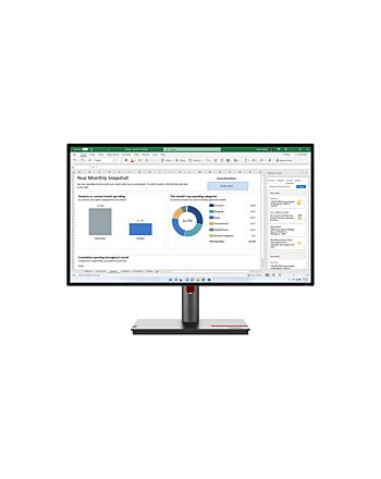 Lenovo ThinkVision P27h-30 68.6 cm (27") 2560 x 1440 pixels Quad HD IPS