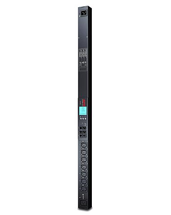 APC Rack PDU 2G, Switched, ZeroU, 20A/208V, 16A/230V, (7) C13 & (1) C19