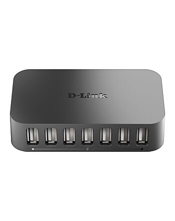 D-Link DUB-H7 USB 2.0 Type-B 480 Mbit/s Black