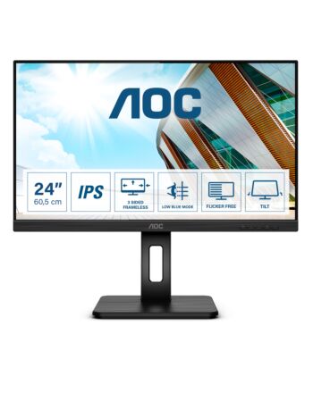 AOC P2 24P2Q LED display 60.5 cm (23.8") 1920 x 1080 pixels Full HD Black