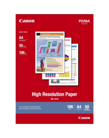 Canon HR-101N High Resolution Paper A4 - 50 Sheets