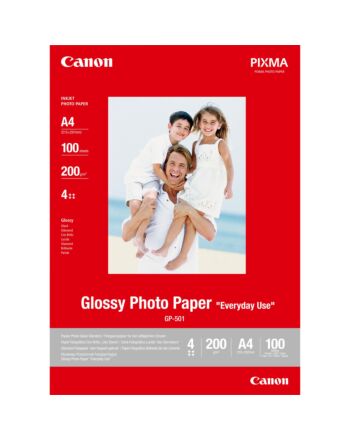 Canon GP-501 Glossy Photo Paper A4 - 100 Sheets