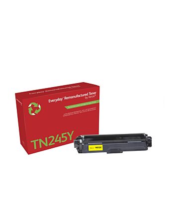 Everyday ™ Yellow Remanufactured Toner by Xerox compatible with Brother TN245Y, High capacity
