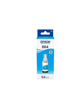Epson 664 Ecotank Cyan ink bottle (70ml)