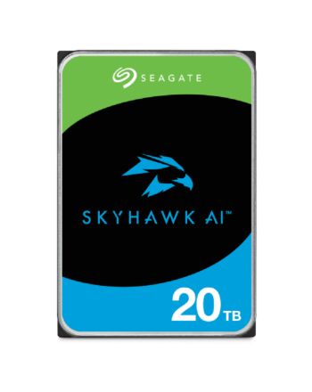 Seagate SkyHawk AI 20 TB internal hard drive 7200 RPM 256 MB 3.5" Serial ATA III