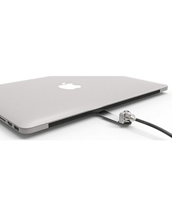 Compulocks Blade Universal Lock Slot Adapter with Keyed Cable Lock Silver