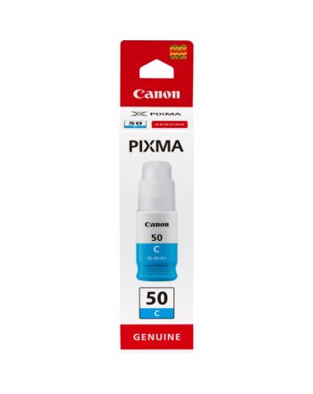 Canon GI-50 C, High Yield, Ink Bottle, Cyan