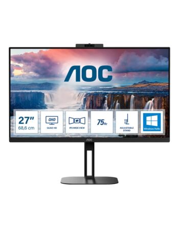 AOC V5 Q27V5CW/BK computer monitor 68.6 cm (27") 2560 x 1440 pixels Quad HD LED Black