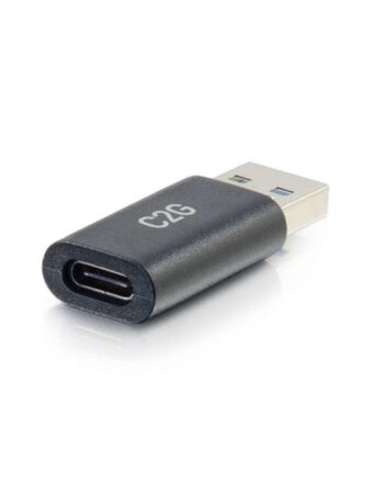 C2G USB-C® Female to USB-A Male SuperSpeed USB 5Gbps Adapter Converter