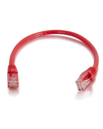 C2G 1m Cat6 Booted Unshielded (UTP) Network Patch Cable - Red