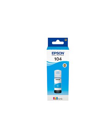Epson 104 EcoTank Cyan ink bottle