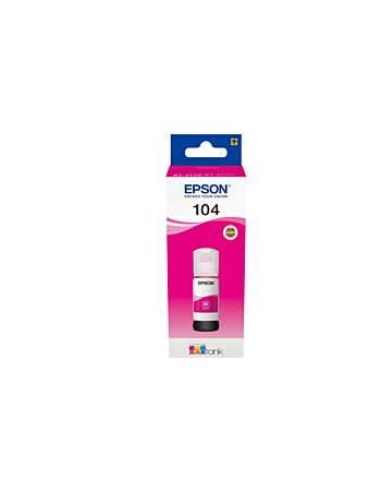 Epson 104 EcoTank Magenta ink bottle