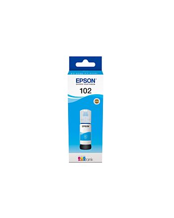 Epson 102 EcoTank Cyan ink bottle