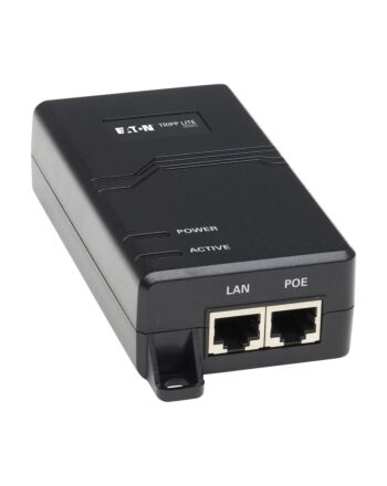 Tripp Lite NPOE-30W-1G-INT Gigabit PoE+ Midspan Active Injector - IEEE 802.3at/802.3af, 30W, 1 Port, International Power Cords