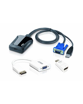 ATEN CV211CP-AT KVM switch Black