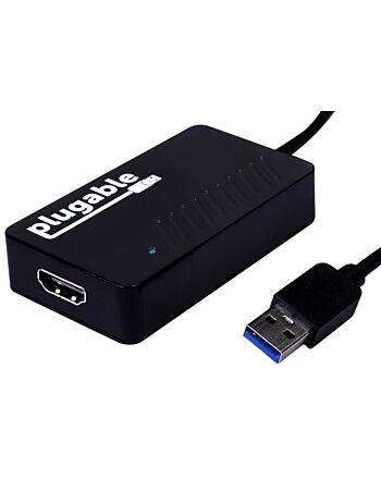 Plugable Technologies USB 3.0 to HDMI Video Graphics Adapter with Audio for Multiple Monitors up to 2560x1440 Supports Windows 11, 10, 8.1, 7, XP, and Mac