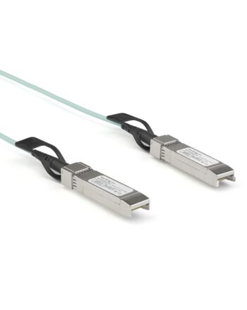 StarTech.com Dell EMC AOC-SFP-10G-3M Compatible 3m/9.84ft 10G SFP+ to SFP+ AOC Cable - 10GbE SFP+ Active Optical Fiber - 10Gbps SFP Plus/Mini GBIC/Transceiver Module Cable - ~Dell EMC AOC-SFP-10G-3M Compatible 3m/9.84ft 10G SFP+ to SFP+ AOC Cable - 10GbE