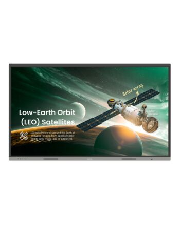 BenQ RE8603A interactive whiteboard 2.18 m (86") 3840 x 2160 pixels Touchscreen Black