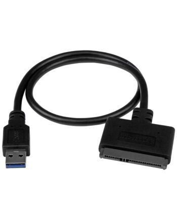 StarTech.com USB 3.1 to 2.5" SATA Hard Drive Adapter - USB 3.1 Gen 2 10Gbps with UASP External HDD/SSD Storage Converter