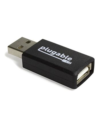 Plugable Technologies USB Data Blocker, Protect Against Juice Jacking at Public USB Ports, Defend Unwanted Data Transfers and Hijacking, Charging Safely, Fast 1A Charge-Only Adapter for Android, Apple iOS Devices