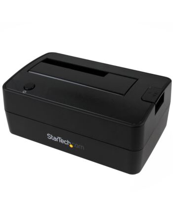 StarTech.com Single Bay USB 3.1 to SATA Hard Drive Docking Station, USB 3.1 (10 Gbps) Hard Drive Dock, External 2.5/3.5" SATA III HDD/SSD Docking Station, Top-Loading Hard Drive Bay