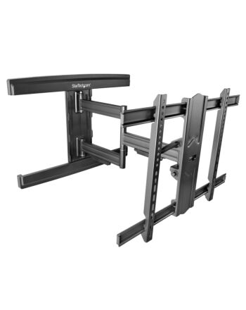 StarTech.com TV Wall Mount for up to 80 inch (110lb) VESA Mount Displays - Low Profile Full Motion Universal TV Wall Mount Bracket - Heavy Duty Adjustable Tilt/Swivel Articulating Arm
