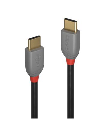 Lindy 2m USB 2.0 Type C to C Cable, Anthra Line