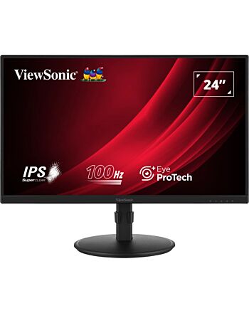 Viewsonic VA VA2408-HDJ computer monitor 61 cm (24") 1920 x 1080 pixels Full HD LED Black
