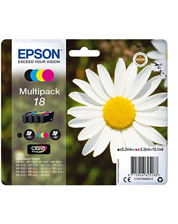 Epson Daisy Multipack 4-colours 18 Claria Home Ink