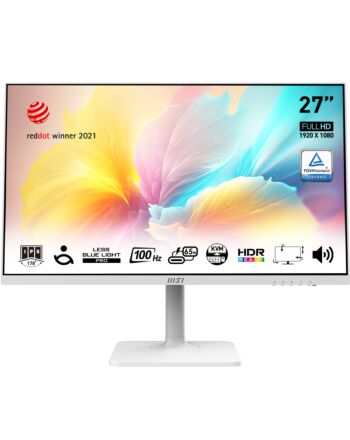 MSI Modern MD272XPW computer monitor 68.6 cm (27") 1920 x 1080 pixels Full HD White