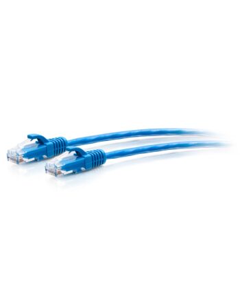 C2G 7.6m Cat6a Snagless Unshielded (UTP) Slim Ethernet Patch Cable - Blue