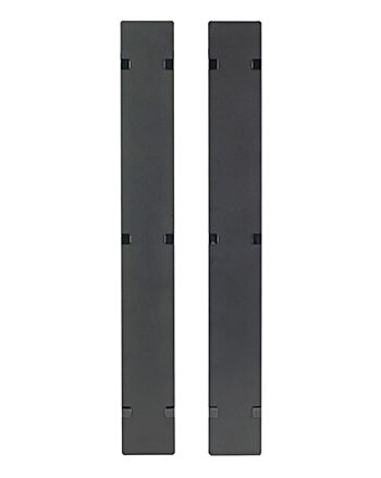 APC NetShelter Cable Management, Vertical Cable Manager, Hinged Covers, for NetShelter SX 750mm W 48U, Set of 2, 109 x 2184 x 13 mm