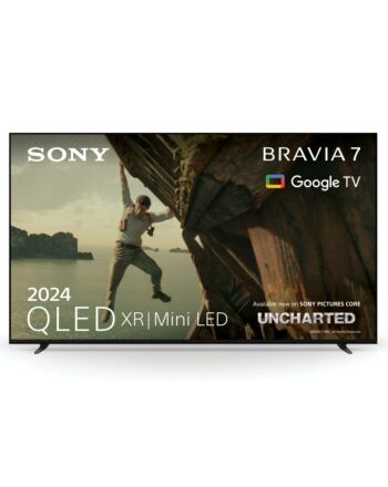 Sony BRAVIA 7 QLED (XR l Mini LED) 55 Inch 4K HDR Google Smart TV (2024) | Gaming Features for PlayStation 5, IMAX Enhanced, Dolby Vision Atmos, Chromecast, AirPlay, 120Hz