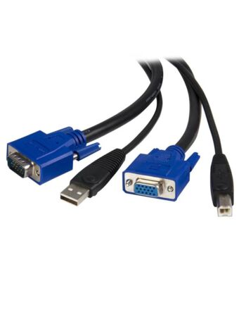 StarTech.com 6 ft 2-in-1 USB KVM Cable