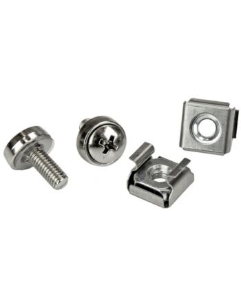StarTech.com 100 Pkg M5 Mounting Screws and Cage Nuts for Server Rack Cabinet
