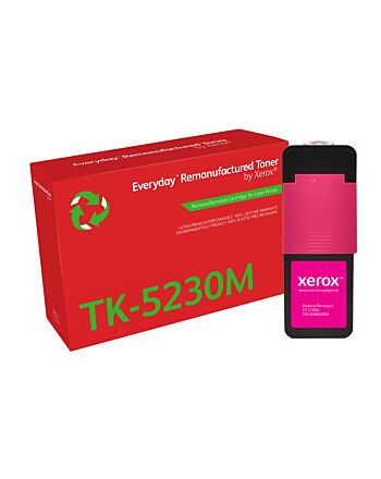 Everyday Remanufactured Everyday™ Magenta Remanufactured Toner by Xerox compatible with Kyocera TK-5230M, Standard capacity