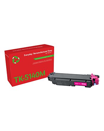 Everyday Remanufactured Everyday™ Magenta Remanufactured Toner by Xerox compatible with Kyocera TK-5140M, Standard capacity