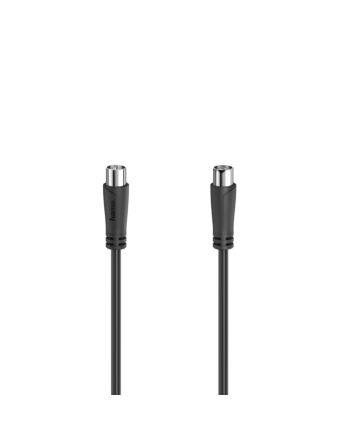 Hama 00205052 coaxial cable 1.5 m Coax Black