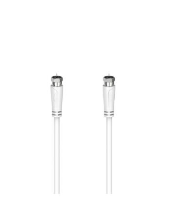 Hama 00205063 coaxial cable 1.5 m F White