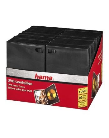 Hama 00011495 optical disc case Black