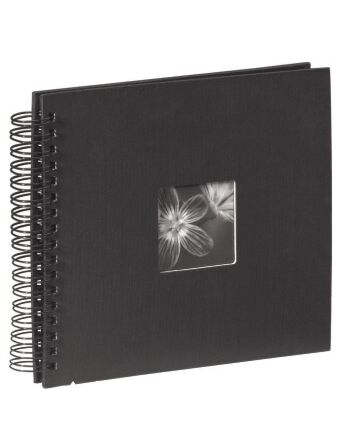 Hama Spiral Album "Fine Art" photo album Black 50 sheets